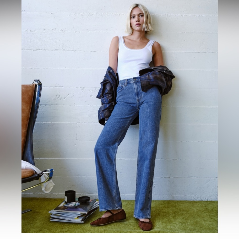 Abercrombie High Rise 90s Relaxed Jeans